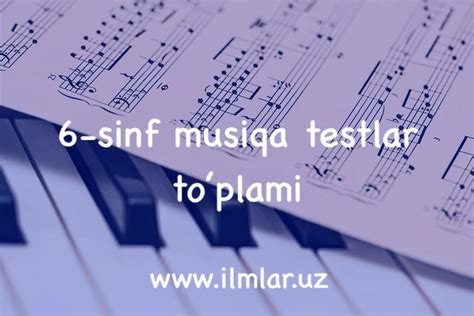 Musiqa 6 sinf .